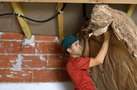 Gedgrave Hall tapered roof insulation